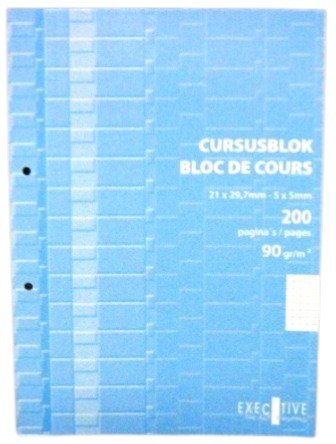 bloc de cours q 90gr a4 stockverkoop papierwaren
